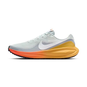Nike Revolution 8 運動鞋 男鞋 慢跑鞋 藍黃橘色 緩震 柔軟 穩定 路跑 HJ9198-104