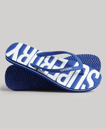 Superdry Women's Women's Vintage Flip Flops Blue / Regal Blue - Size: S