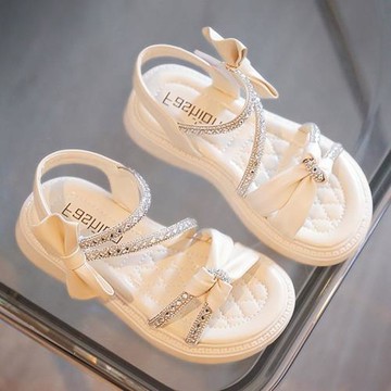 2026新款夏天女童運動涼鞋夏款爆款公主大童女孩沙灘夏季涼拖水晶