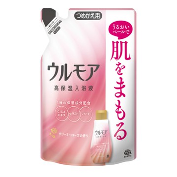 Ulmore Highly Moisturizing Bath Liquid Creamy Rose Refill 480mL