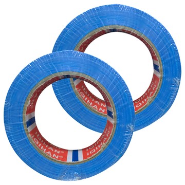 iQIHAN 高黏度強力布膠帶 30mm X 20m  天藍色  2個