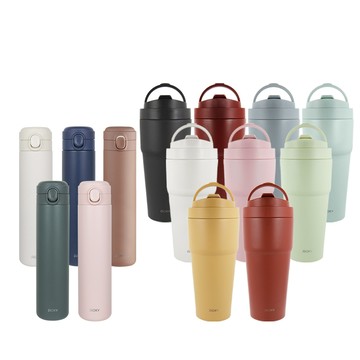 WOKY 渾圓杯770ml+輕芯鈦彈蓋600ml