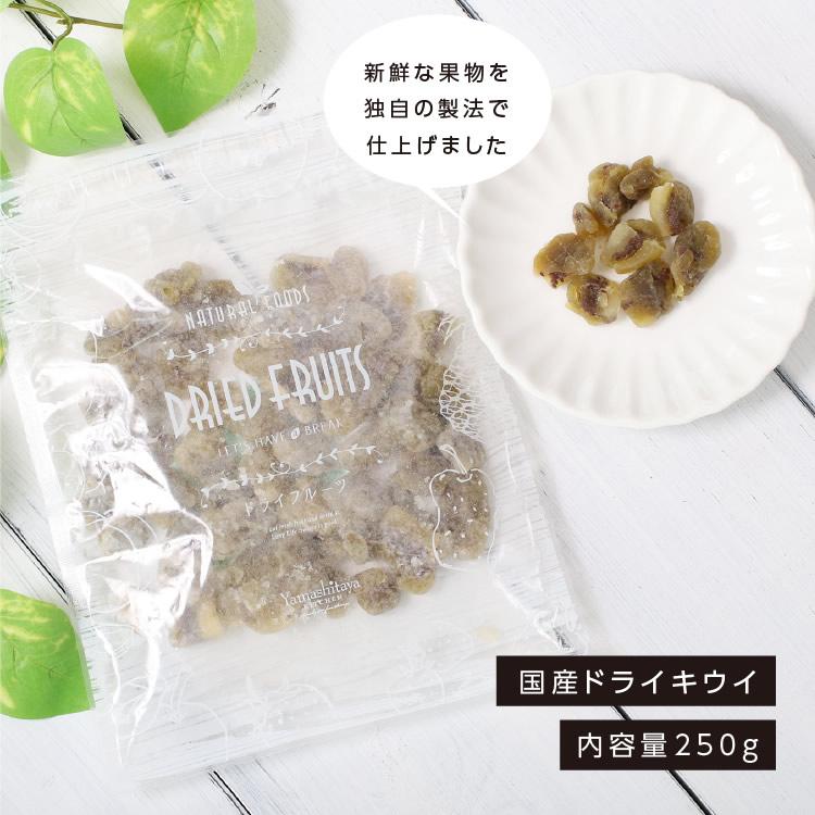 ドライフルーツ 国産 キウイフルーツ 250g 送料無料 キウイ ドライキウイ 徳用 おやつ 南信州菓子工房 お菓子作りにも お歳暮