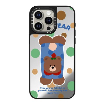 倒立小熊 iPhone17Promax手機殼 蘋果15Pro防摔殼i14保護殼i13硬殼i12