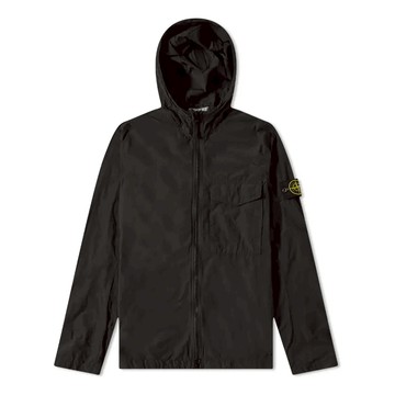 STONE ISLANDStone Island Naslan Light Hooded Overshirt 'Black'
