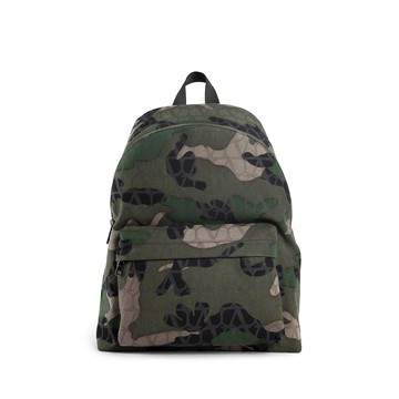 Camo jacquard backpack