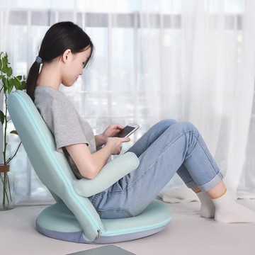 懶人沙發榻榻米小戶型臥室飄窗床上折疊靠背喂奶椅地板單人可拆洗【林之舍】