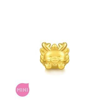 Charme Mini 十二生肖-可愛龍 黃金串珠