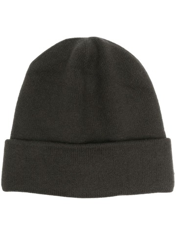 Frenckenberger - turn-up cashmere beanie - unisex - Cashmere - One Size - Green