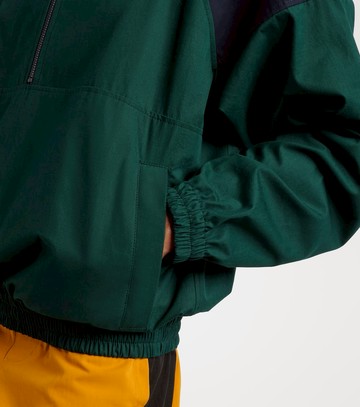 Saint Laurent Cassandre cotton canvas half-zip jacket