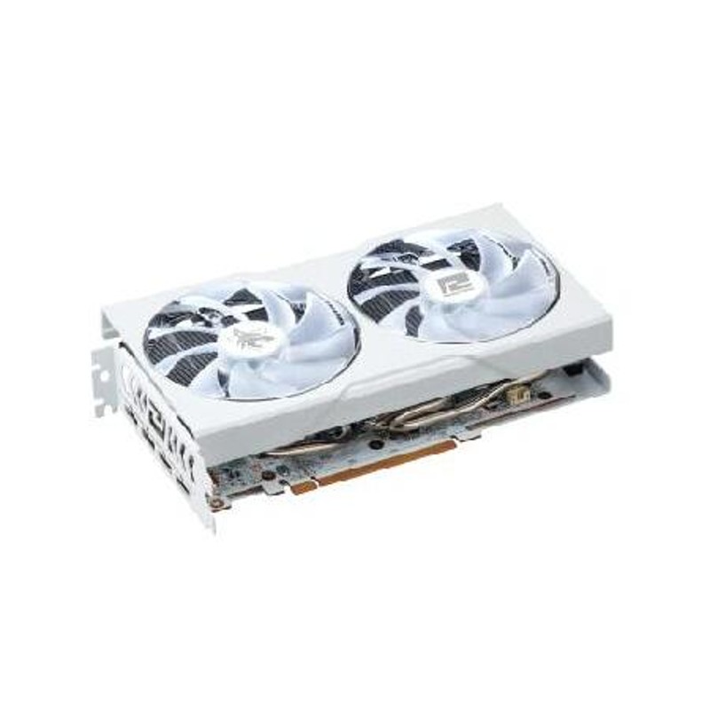 PowerColor Hellhound Spectral White AMD Radeon RX 6650 XT Graphics