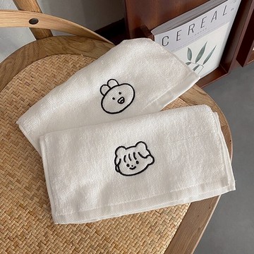 可愛毛巾女情侶洗臉擦手擦臉擦頭發面巾洗臉巾柔軟吸水不掉毛家用