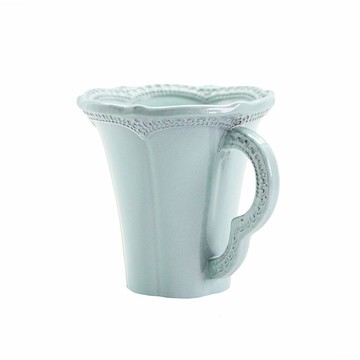 義大利VBC casa手工浮雕蕾絲系列 300ml馬克杯蒂芬妮綠(10.5盎司)