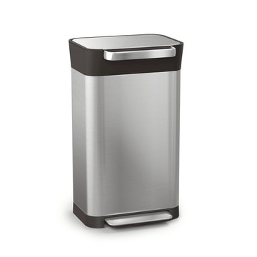 Titan系列壓縮垃圾桶30L-不鏽鋼 Titan系列壓縮垃圾桶30L-不鏽鋼
