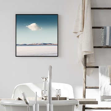天邊一朵雲  - 藍天/山脈/家居/天空/白雲/風景掛畫/民宿/玄關