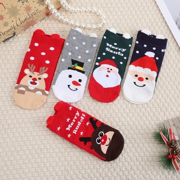 韓版聖誕襪 聖誕襪子 節慶襪子 聖誕短襪 聖誕老人襪 麋鹿襪 聖誕樹襪子 聖誕短襪 台灣出貨 台灣賣家