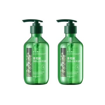 沐浴乳 度美博士青花椒淨膚止癢沐浴露300ml   2入組