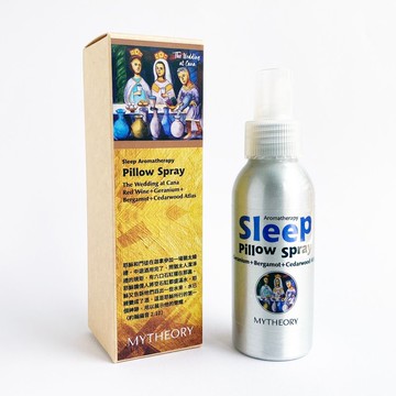 迦拿的婚禮枕頭舒眠噴霧│紅酒天竺葵佛手柑大西洋雪松-芳療舒眠