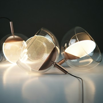 Xcellent Design 幻吊燈 - 4PL-清玻璃