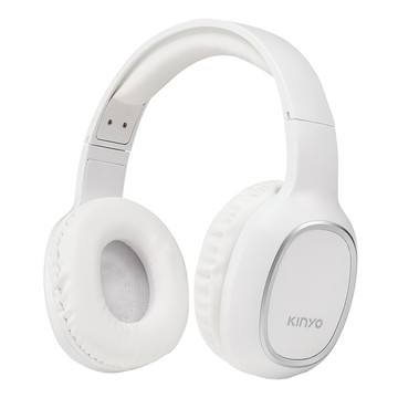Kinyo 無線藍牙頭戴式耳機  白色  BTE3830