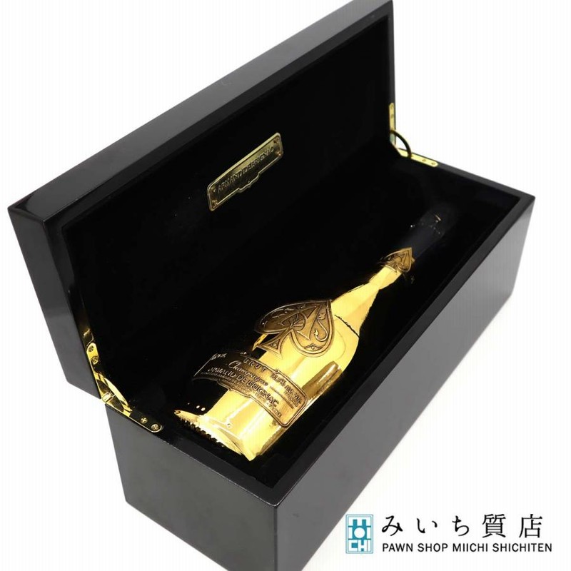 質屋 未開栓 お酒 シャンパン 果実酒 アルマンド ブリニャック ブリュット ゴールド シャンパーニュ 750ml 12.5度 23k117-1  みいち質店 | LINEショッピング