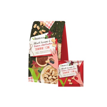 米森一口酥5入-芝麻藜麥