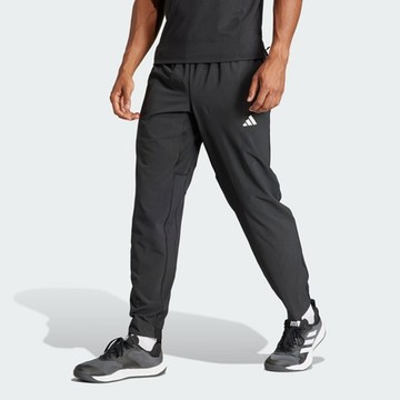 adidas 愛迪達 長褲 男款 運動褲 亞規 TR-ES WOVEN PT 黑 IT5457