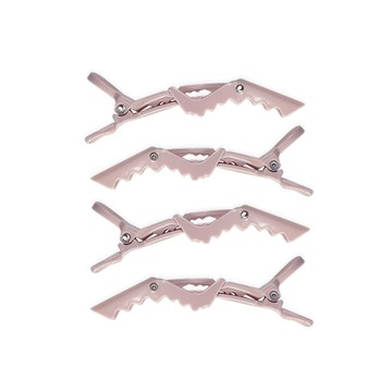 Bijoux C. 鱷魚壓夾藕粉4入