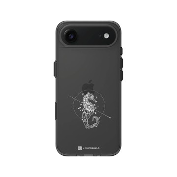 iPhone Air Clear (相機按鈕) 酷墨灰 - Kerby Rosanes - 海馬 - 白