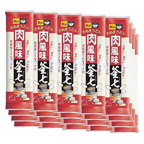 木下製粉 さぬきうどん 肉風味釜七 200g×20袋