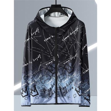 潮防曬衣服寬松超大號夏季外套