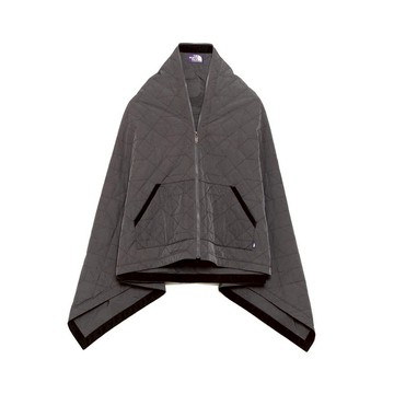 AirRoom 正品現貨 2025AW THE NORTH FACE 紫標 菱格紋 披肩 披風  N25FK088