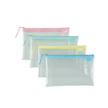 COX 三燕 B6 EVA環保透明 拉鏈袋 顏色隨機  12個 /包 NO.851H｜領券最高折$220