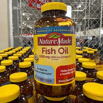 美國代購！原裝正品Nature made深海魚油 1200mg300粒
