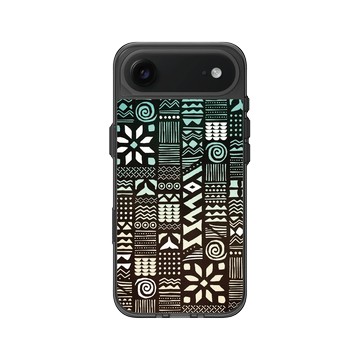 iPhone Air Clear (相機按鈕) 酷墨灰 - 花生騷 WasangShow - 海人圖騰黑色款