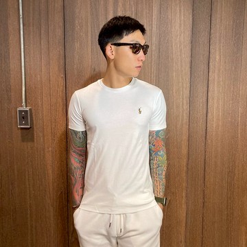 美國百分百【全新真品】Ralph Lauren T恤 RL 短袖 圓領 T-shirt Polo 小馬 彩馬 BK57