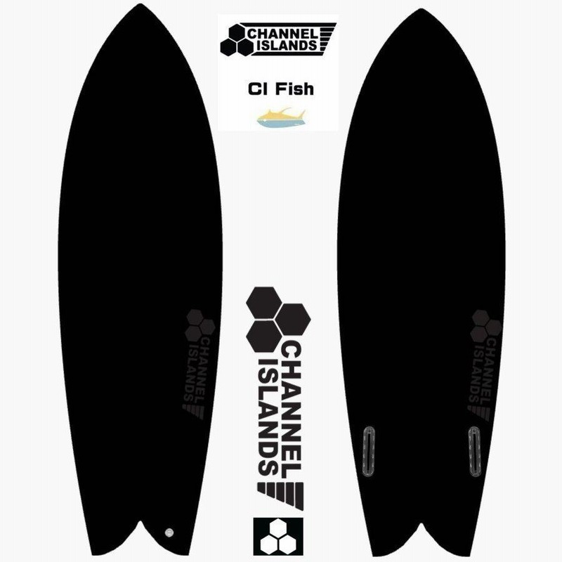 茨城・福島 手渡し希望【CHANNEL ISLANDS】CI FISH 5'4 Channel