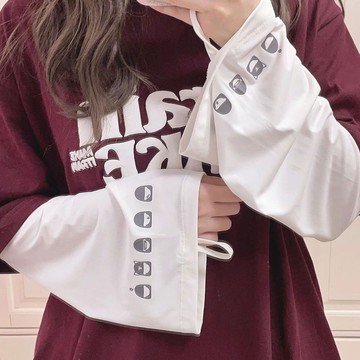 夏季女款防曬冰絲冰袖大碼寬鬆袖套戶外開車透氣薄款手臂手背手袖