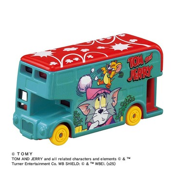 Dream TOMICA 夢幻小汽車 湯姆貓與傑利鼠 貨車(藍) 【鯊玩具】