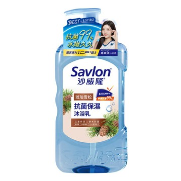 沙威隆抗菌保濕沐浴乳-琥珀雪松850g