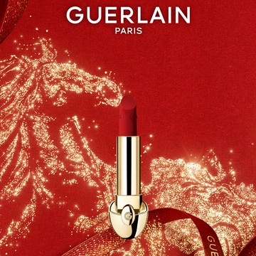 【Guerlain】嬌蘭紅寶之吻高訂絲絨唇膏 980  Shourouk Rhaiem 聖誕聯名｜口紅｜唇膏｜生日禮物｜女友禮物