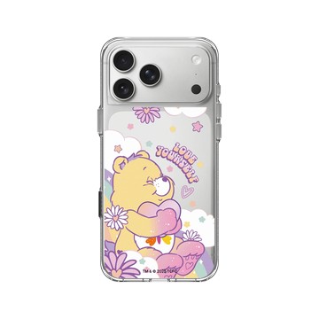 iPhone 17 Pro Max Clear Case（相機按鈕） 透明 - Care Bears - Love Yourself