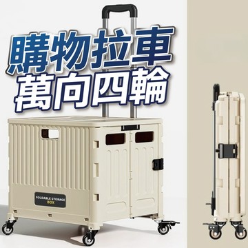 【隔日到貨】折疊購物車 折疊推車 萬向輪推車 收納車 購物籃 小拉車 折疊購物車 折疊手推車 購物車 購物推車