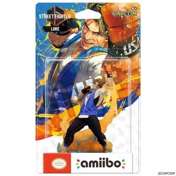 【AS電玩】 Amiibo  呂克 Luke 快打旋風6 系列