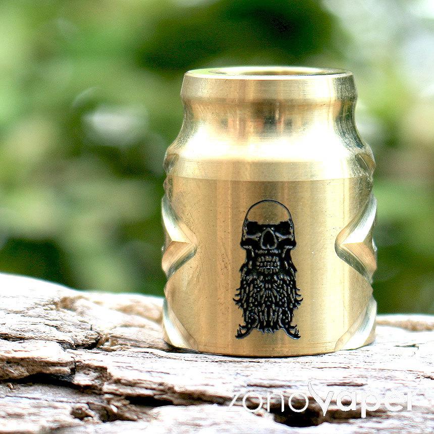 Comp LyfeコンプライフBattle Cap X Bearded Skull Brass（ネコポス便対象商品）