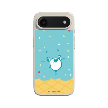 iPhone Air SolidX 貝殼灰 - Care Bears - 冰淇淋 - Wish Bear