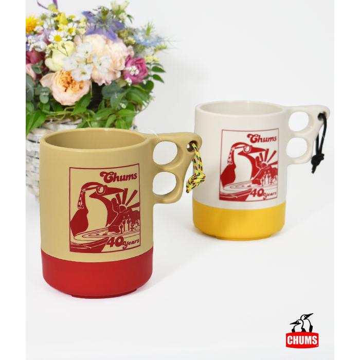 マグカップ チャムス (CHUMS)  40イヤーズキャンパーマグカップラージ 40 Years Camper Mug Cup Large コップ キャンプ用品 CH62-1936