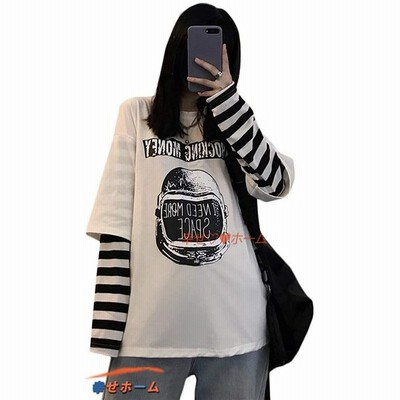 重ね着風 長袖 Tシャツの通販 506 5件の検索結果 Lineショッピング