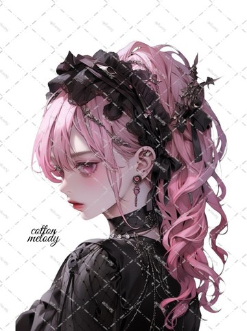 original sticker no.2364 人物貼紙 原創貼紙 原創人物貼紙 裝飾貼紙 cotton melody