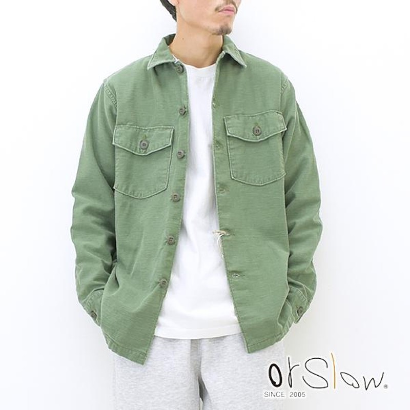 orSlow オアスロウ US ARMY SHIRT US アーミー シャツ 03-8045-216